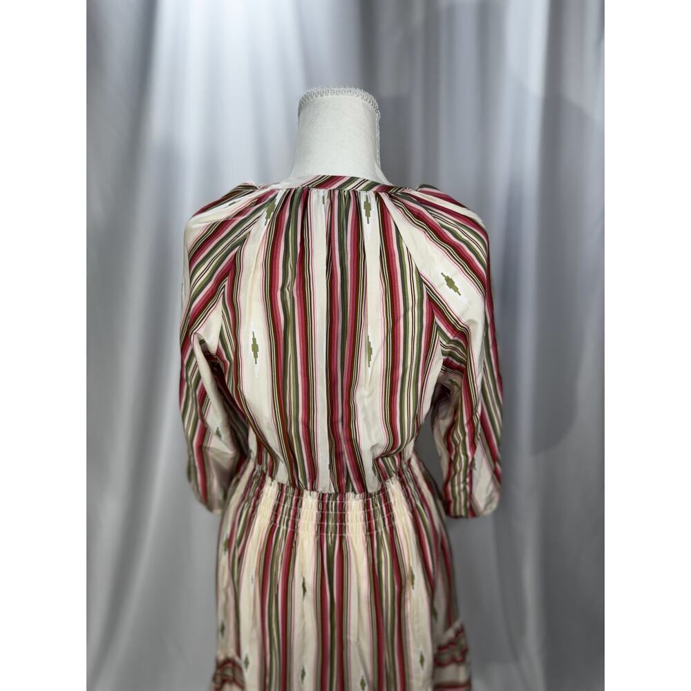 Ariat Lovell Western Smocked Mini Dress Small Rodeo Festival Country Cowgirl - Picture 16 of 16